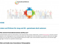 generationenwohnen.ch Webseite Vorschau