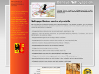 geneve-nettoyage.ch Webseite Vorschau