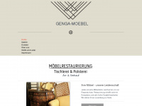 genga-moebel.de Webseite Vorschau