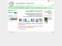 genomik-transfer.de Webseite Vorschau