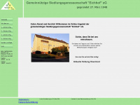 genossenschaft-eichhof.de Webseite Vorschau