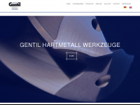 gentil-gmbh.de Webseite Vorschau