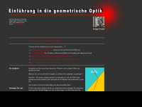 geometrische-optik.de Webseite Vorschau
