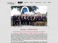 georg-wolf-bigband.de Webseite Vorschau