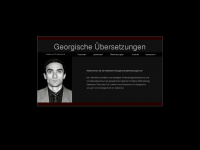 georgischeuebersetzungen.de Webseite Vorschau