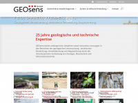 geosens.de Webseite Vorschau