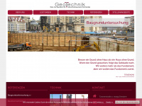 geotechnik-dresden.de Webseite Vorschau