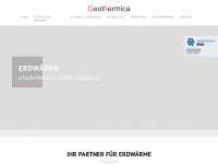geothermica-gmbh.de Webseite Vorschau