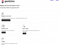 geoticino.ch Webseite Vorschau