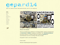 gepard14.ch Webseite Vorschau