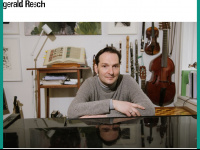 geraldresch.at Webseite Vorschau
