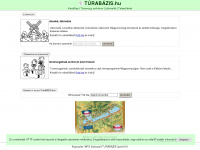 turabazis.hu Webseite Vorschau