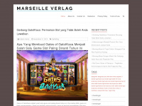 marseille-verlag.com Webseite Vorschau