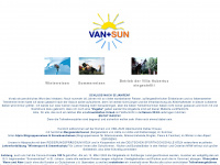 van-sun-reisen.de Webseite Vorschau