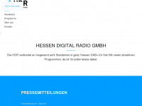hessendigitalradio.de Webseite Vorschau