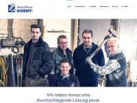 metallbau-gorny.de Webseite Vorschau