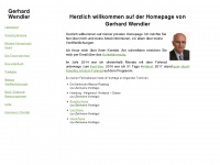 gerhard-wendler.de Webseite Vorschau