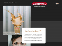 gerhold.at Webseite Vorschau