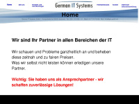 german-it-systems.de Webseite Vorschau