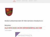 germania-erlenbach.de Webseite Vorschau