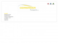 germanier-transports.ch Webseite Vorschau