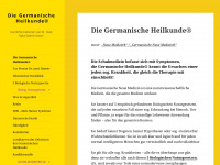 germanische-neue-medizin.de Webseite Vorschau