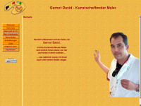 gernot-david.de Webseite Vorschau