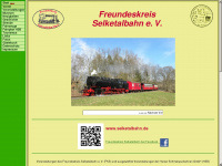 gernrode-harzgeroder-eisenbahn.de Webseite Vorschau