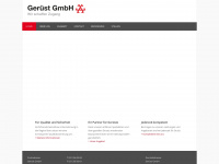 geruestgmbh.ch Webseite Vorschau