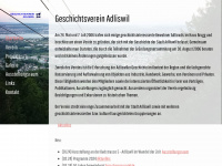 geschichtsverein.ch Webseite Vorschau
