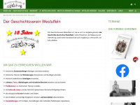 geschichtsverein-westuffeln.de Webseite Vorschau