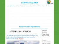 geschina.ch Webseite Vorschau