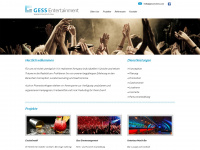 gess-events.de Webseite Vorschau
