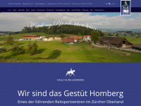 gestuet-homberg.ch Webseite Vorschau