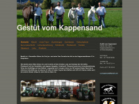 gestuet-kappensand.ch Webseite Vorschau