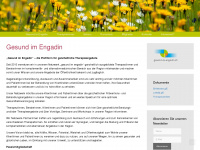 gesund-im-engadin.ch Webseite Vorschau