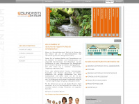 gesundheitszentrum-bad-groenenbach.de Webseite Vorschau