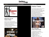fashion-map.de Webseite Vorschau