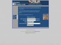 attorneyfinder.com Webseite Vorschau