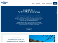 alpinseminar.at Webseite Vorschau