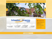 schwaben-progress.de Webseite Vorschau