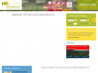 medebach-touristik.de Webseite Vorschau