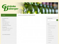 getraenke-daberger.de Webseite Vorschau