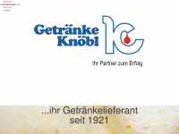 getraenke-knoebl.at Webseite Vorschau