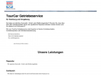getriebeschaden-tourcar.de Webseite Vorschau
