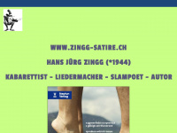 zingg-satire.ch Webseite Vorschau