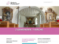 kirche-pfullendorf.de Webseite Vorschau