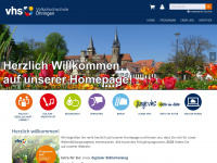 volkshochschule-oehringen.de Webseite Vorschau