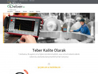 teber.com.tr Webseite Vorschau