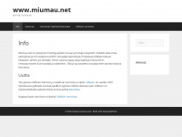 miumau.net Webseite Vorschau